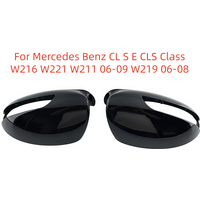Mirror Shell Case Shell Housing For Mercedes Benz CL S E CLS Class W216 W221 W211 06-09 W219 06-08 Rearview Mirror Cover Reverse
