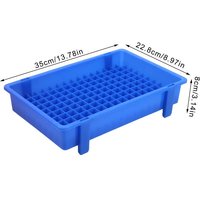 NEW 1PCS Thickened Plastic Lithium Battery Storage Box For 18650 Cells - Divided Transport And Turnover Tray