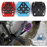 BLALION Universal Motorcycle Footrest Foot Peg Aluminum Alloy Brake Pedal Nonslip on Rainy Day for Motorcycle Accessories