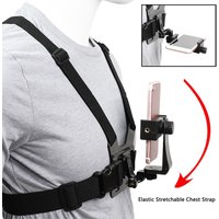 AliExpress VBESTLIFE Mobile Phone Chest Strap Detachable Stand Convenient Quick Release Chest Mount Harness Strap Adjustable for Outdoor Cycling