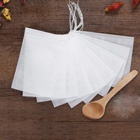 100/600Pcs Lot Teabags Empty Scented Tea Bags With String Heal Seal Filter Paper for Herb Loose Tea Bolsas de te 5.5 x 7CM