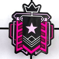 Rainbow Six Rank Ranking Badge Shooting Simulation Game Peripheral Brooch Cartoon Item Enamel Pin Gamer Clothing Accessory Gift
