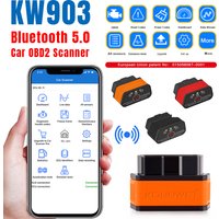 2026 KONNWEI KW903 ELM327 v1.5 Bluetooth 5.0 Car OBD2 Scanner For Android iOS OBD 2 Car Code Reader Automotive iCar2 pic18f25k80
