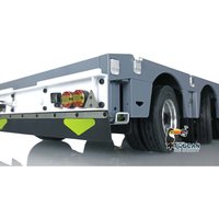 1/14 FuryBear 2+5Axle Metal Heavy Trailer For TAMIYA RC Tractor Remote Control Truck Toy Model Gifts