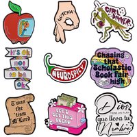 LET'S GET THIS BREAD Brooches For Women Feminism Quotes Enamel Pin Metal Badge Jewelry Clothing Backpack Accessories Gift