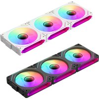 AliExpress Coolcirc COOLCIRC DL-1 Free Wire-Splicing Chassis Fan ARGB Mirror Cycle Light Effect Fan 120mm 4Pin PWM Low Noise CPU Cooler For Gamer