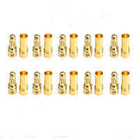 2/5/10Pairs Gold Plated 3.5mm Banana Plug Bullet Male Female Connector for RC Lipo Batteries Hobby Model