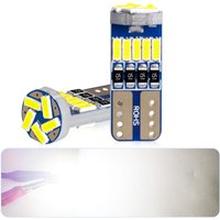2/10/20/50Pcs High Output T10 W5W/WY5W/5W5/192/194/168/2980CW LED Bulb 12V Bright White Vehicle Side Marker Reading Dome Lights