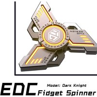 Glow. Metal EDC Fidget Spinner fidget toy Stress Relief Pressure Relief. Hand Toy Cool Spinning Top Adult Gift for Boys