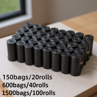 300/1500 sacs pour déjections canines, sacs portables pour les déchets d’animaux de compagnie, sacs résistants et étanches pour les déchets d’animaux, accessoires de nettoyage pour animaux de