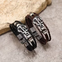 One Pirate Style Alloy Anchor Bracelet Cool Anchor bracelet for Men Punk Jewelry Handmade Sailor Accessory Giving gifts during