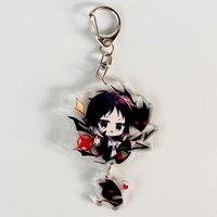Anime Ryunosuke Akutagawa dazai osamu Cosplay Acrylic Figure Phone Keychain Student Backpack Pendant Accessories Kids Xmas Gift