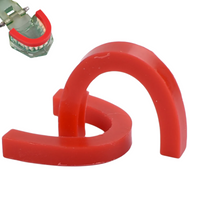 Dental Base Wax U Shape Dental Base Plate Wax Rim Occlusal Rim Bite Block for Denture Casting Full Arch Denture Arrangement Wax