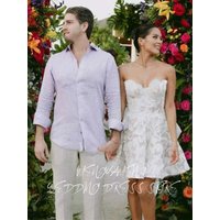 ZHUISHU Sweetheart Mini Sexy Short Wedding Dress Bowback Summer Bride Dress Beach Country Vestidos de noiva Princess Customized