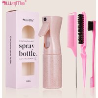 4pcs Hair Cutting Kit Professional Detangling Comb Styling Brush High Pressure Water Spray Bottle Salon Tools for Hairdressing
