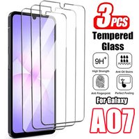 3Pcs Tempered Glass For Samsung Galaxy A07 HD Clear Premium Protective Screen Protector For Samsung A07 Glass