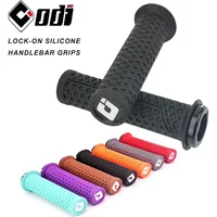 ODI VS-21 MTB Handlebar Grips Silicone Lock-On Bicycle Cover Anti-slip Shock Absorption Handle Parts Bicycle accessories