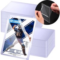 20-100pcs Game Card Sleeves Holder Protective Film PVC Cards TopLaders Hard Plastic Toy For Protectors Trading Storage Gift Toy