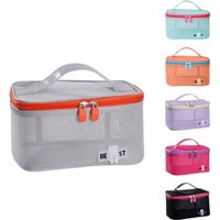 Portable Bathing Bag Mesh Shower Toiletry Pouch Travel Makeup Storage Holder Portable Bathing Bag Mesh Shower Bag