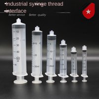 10pcs Reusable 3 5 10 20 30 50 100 200ml Plastic Syringe Without Needle Screw Storage Crimp Dispensing Lock Syringe m