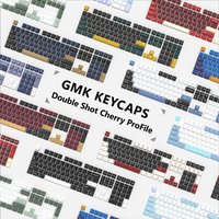 KBDiy-GBrosKeycap Double Shot Keycaps, GBrosOlivia Shoko, Jamon WOB, Red Samurai Botanical, PBT Keycaps, Aucun profil pour clavier mécanique Retro Aula F75 F87 Pro F99 Hi75 GMK67 GK61 Hi98 K86 60 60%