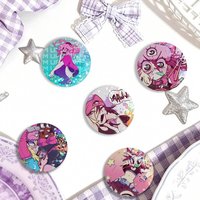 Singer I-ISSBROKIE SWAGGOT Laser Badge Creative Brooches Backpack Accessories Make Great Gifts For Friends Children