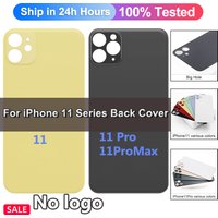 Back Cover For iPhone 11 / 11 pro / 11 Pro Max ,Camera Frame Battery Door Housing Replacement Part, Bettery back Cover Case