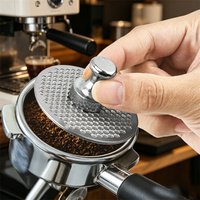 Magnetized Espresso Puck Screen and Magnet Kit 51/53/58mm Double Layer Espresso Coffee Mesh Filter Screens with Magnetic Pin
