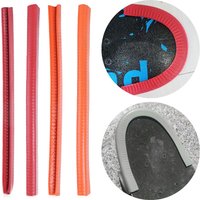 Skateboard Deck Guards Protector U Channel Design Rubber and Steel Fashion Bumpers Bump Longboard Dance Board Crash Rubber Strip