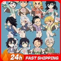 Anime Peripherals Tokitou Muichirou Figure Acrylic Stand Rengoku Kyoujurou Figurine Standing Plate Decoration Toys Gifts