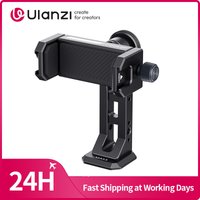 Ulanzi M053 Phone Mount Phone Clip Arca Swiss&Uka Quick-release Phone Holder with Ball Head for Horizontal/Vertical Photography