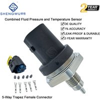 Combined Oil Pressure Temp Sensor 9A160620300 026154401F For Porsche 911 918 Mazda 6 CX9 0261230340 with 1928405159 Plug Set