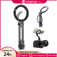 Ulanzi MA07 Magsafe Phone Holder for Iphone Camera Fill Light Tripod Mount with Cold Shoe 1/4" Screw Vlog Interview Live-stream