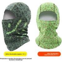 AliExpress RONGKUN Thermal Sensitive Color Changing Face Mask Skiing Breathing Color Changing Scarf Outdoor Cycling and Mountaineering Headgear