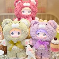 Nommi 400% Big Doll Goodnight Bear Series Plush Toy Kawaii Blind Box Surprise Gift Trendy Character Peripheral