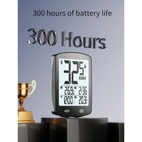 AliExpress Bikevee Wireless Bike Computer LCD Large Screen 3-inch Rechargeable With Backlight Bicycle Speedometer Odometer Ultra-long Standby Time