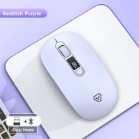 T03 Dual Mode Silent Bluetooth Mouse Computer Laptop Optical Mouse Wireless for iPad Samsung Xiaomi Lenovo Tablet Universal Mice