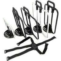 Folding Bike Backpack Mount Front Racks Bags Bracket For Brompton Bicycle S-Bag Carrier Block Flat Frame Aluminum Alloy