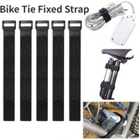 AliExpress 5pcs 2.5*30cm Bike Tie Fixed Strap Reusable Nylon Bike Strap Hook & Loop Cable Multil Purpose Self-adhesive Fastening Cable Tie