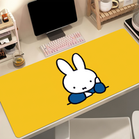 Cut Kawaii M-Miffy Mouse Pad Non-slip Thickened MousePad Student Gaming Cushion Large Writing Lockedge Office