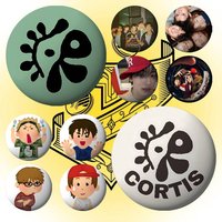 Cartoon C-Cortis Badges Tinplate Soft Button Pin Brooch Metal Badge Custom Jewelry Accessories Hat Bag Lapel
