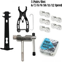 AliExpress Bicycle Repair Tool Kit Chain Wear Checker 6-11 Speed Bike Chain Breaker with Chain Link Plier for Road Mountain Bikes