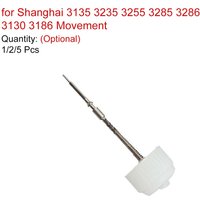 1/2/5 Pcs Watch Crown Stems for Shanghai 3135 3235 3255 3285 3286 3130 3186 Movement Winding Stem Watch Repair Parts