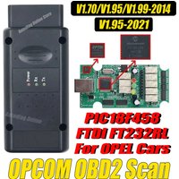 Opcom OBD2 Scanner For Opel V2014 V1.99/1.95/1.70 Flash Firmware Update OBD2 Diagnostic Scanner With PIC18F458 FTDI OBD2 Scanner