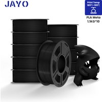 JAYO PLA / ABS / PETG / Silk / ASA /TPU /PLA+ Filament 10 Rolls 3D Printer Filament 1.75MM 0.65/1/1.1KG Neatly Wound 3D Filament