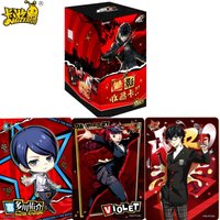 KAYOU PERSONA 5 Card Animation Cartoon Game Collection Card SP CR QR MR Anime Peripheral Game Collection Card Toy Gift