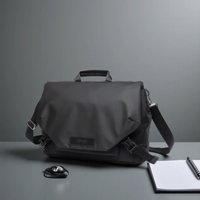 MATE ELAN Waterproof Business Men's Messenger Bag, Multi-functional Laptop Case, Casual Large Capacity Crossbody Bag for Men