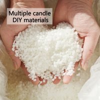 100/500g Natural Soy Wax Ice Flower Wax DIY Scented Candle Making Accessories White Beeswax Smokeless Handmade Candles Crafts