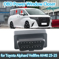 For Toyota Alphard Vellfire AH40 2023 2024 2025 Car OBD Auto Driving Lock Control Window Lifter Closer Open Plug and Play Module