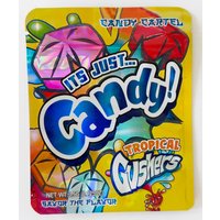 3.5G Holographic Candy Cute Mylar Bag Smell Proof Pouch Soft Empty Zipper 3.5 Food Snack Dry Herb Package Storage Packaging Case